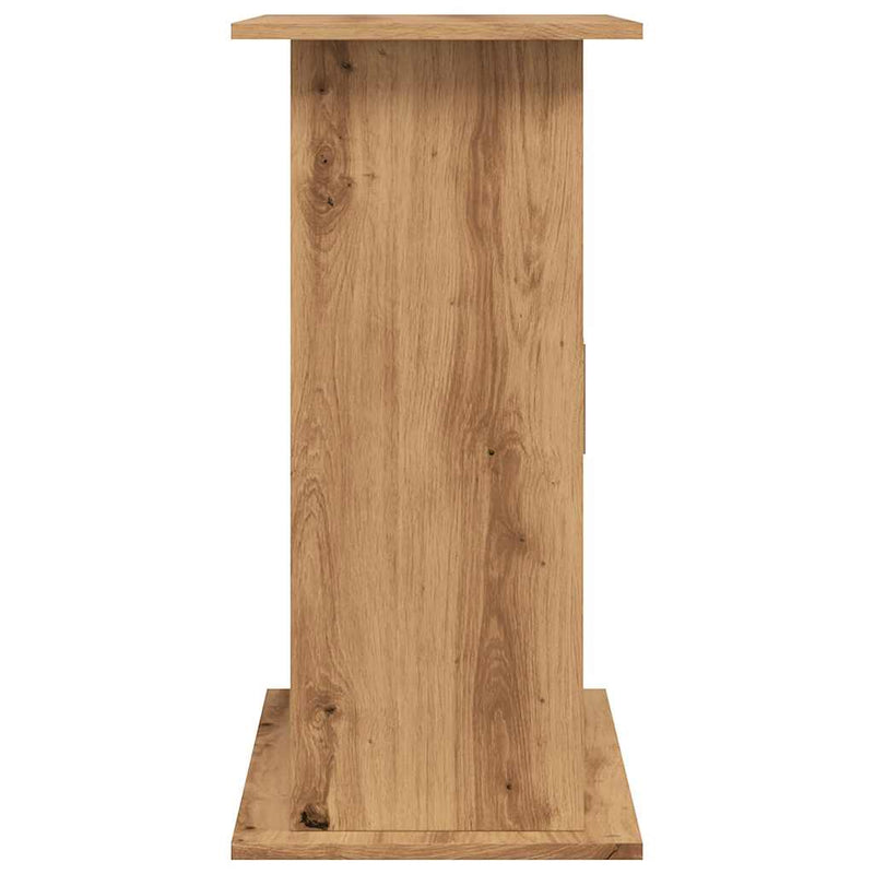 Supporto per acquario artigianale in rovere 81x36x73 cm in legno ingegnerizzato