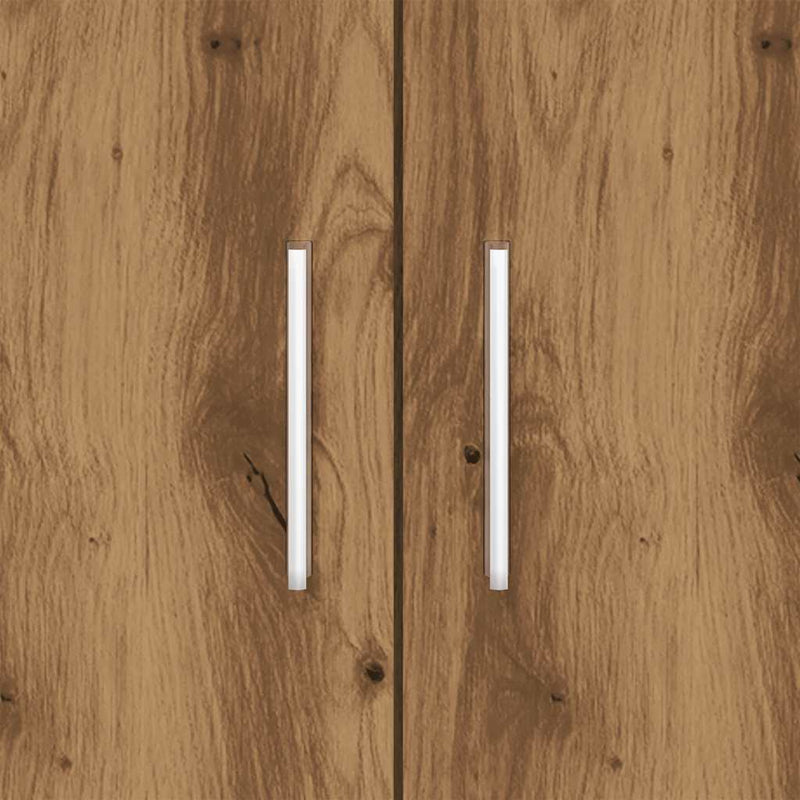 Supporto per acquario artigianale in rovere 81x36x73 cm in legno ingegnerizzato