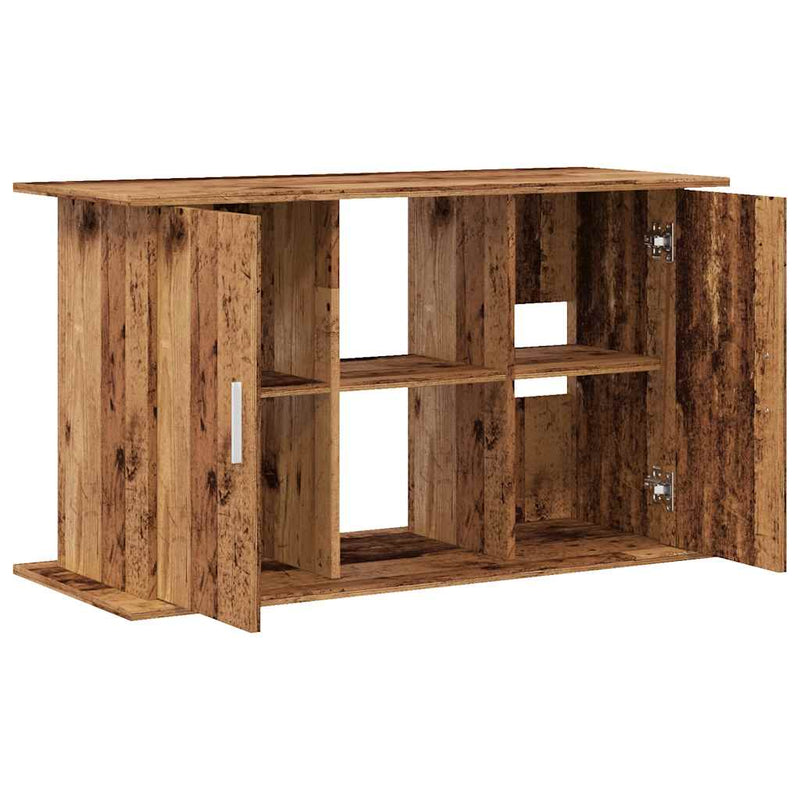 Supporto Acquario 101x41x58cm in Legno Multistrato Legno Antico