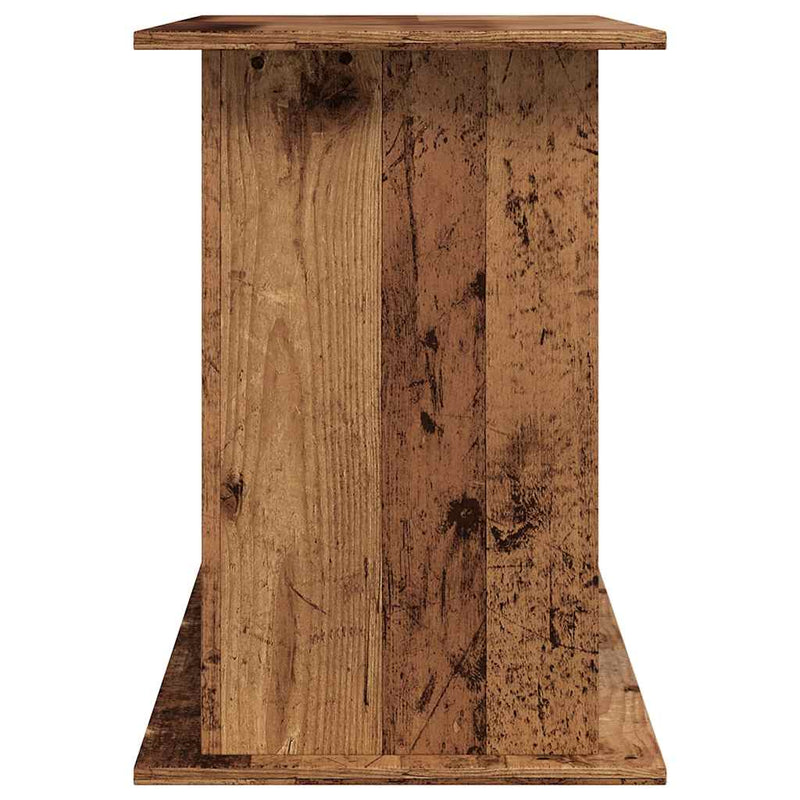 Supporto Acquario 121x41x58cm in Legno Multistrato Legno Antico