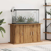 Supporto per acquario artigianale in rovere 101x41x58 cm in legno ingegnerizzato