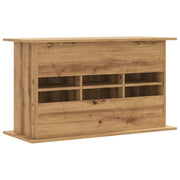 Supporto per acquario artigianale in rovere 101x41x58 cm in legno ingegnerizzato
