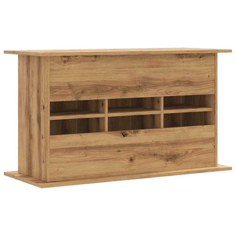 Supporto per acquario artigianale in rovere 101x41x58 cm in legno ingegnerizzato