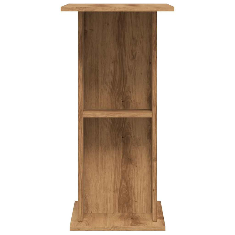 Supporto per acquario artigianale in rovere 36x60,5x72,5 cm in legno ingegnerizzato