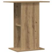 Supporto per acquario artigianale in rovere 36x60,5x72,5 cm in legno ingegnerizzato