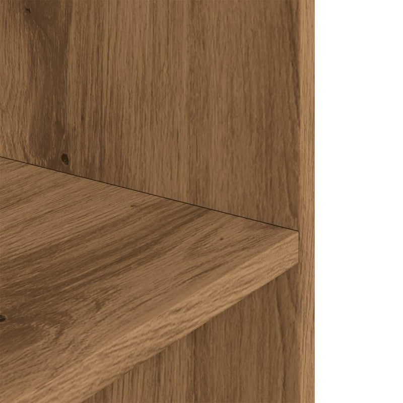 Supporto per acquario artigianale in rovere 36x60,5x72,5 cm in legno ingegnerizzato