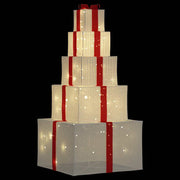 Confezione Regalo Decorazioni Natalizie 250 LED Bianco Caldo