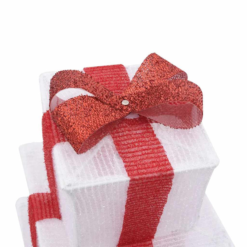 Confezione Regalo Decorazioni Natalizie 250 LED Bianco Caldo