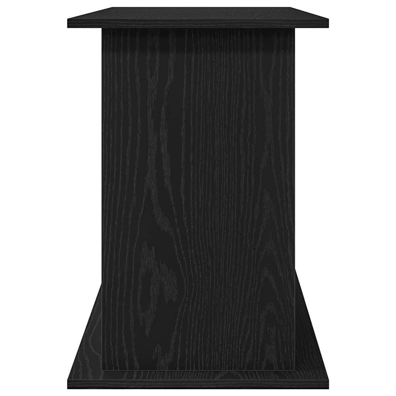 Supporto per acquario in rovere nero 101x41x58 cm in legno ingegnerizzato
