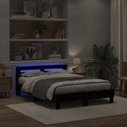 Struttura Del Letto Con Strisce Led