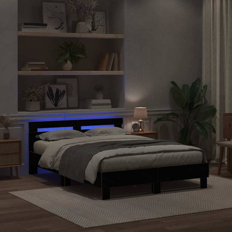 Struttura Del Letto Con Strisce Led