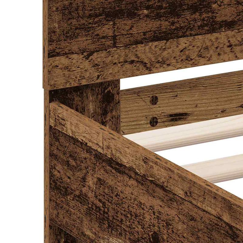Struttura Del Letto Con Strisce Led
