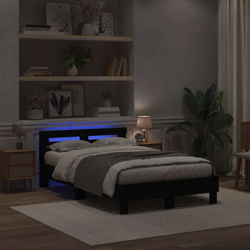 Struttura Del Letto Con Strisce Led