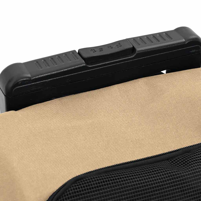 Carrello per Animali 3 in 1 Design Sabbia 48x32x(57-106) cm