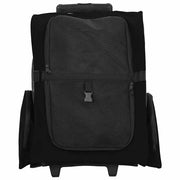 Carrello per Animali 3 in 1 Design Nero 48x32x(57-106) cm