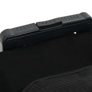 Carrello per Animali 3 in 1 Design Nero 48x32x(57-106) cm