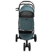 Passeggino pieghevole per animali Verde 78 x 54 x 101 cm
