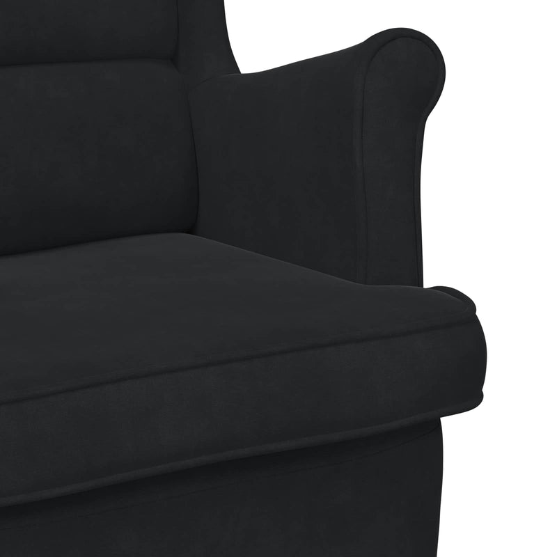 poltrona Nero Velluto