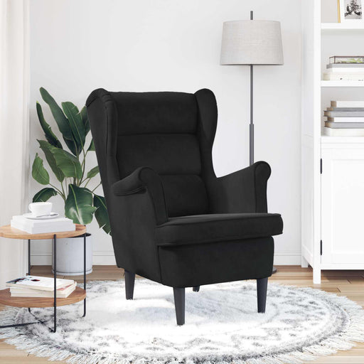poltrona Nero Velluto