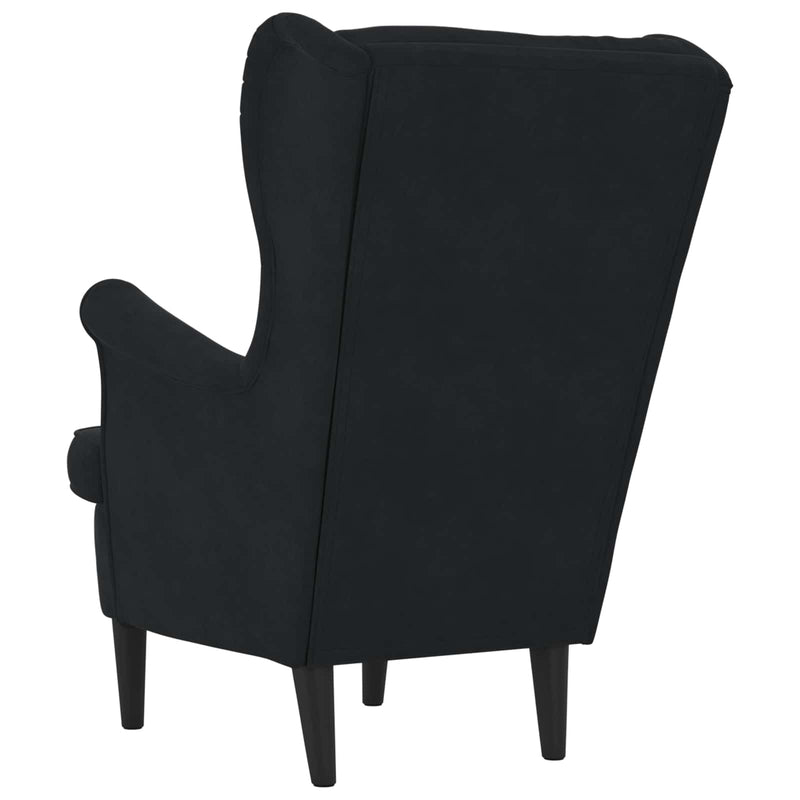 poltrona Nero Velluto