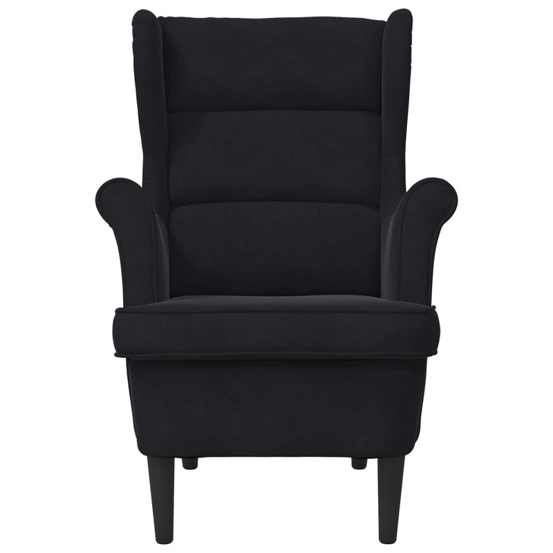 poltrona Nero Velluto