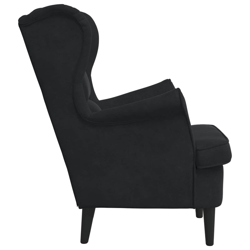 poltrona Nero Velluto