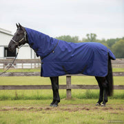 Coperta per Cavalli Blu navy 165 cm Poliestere