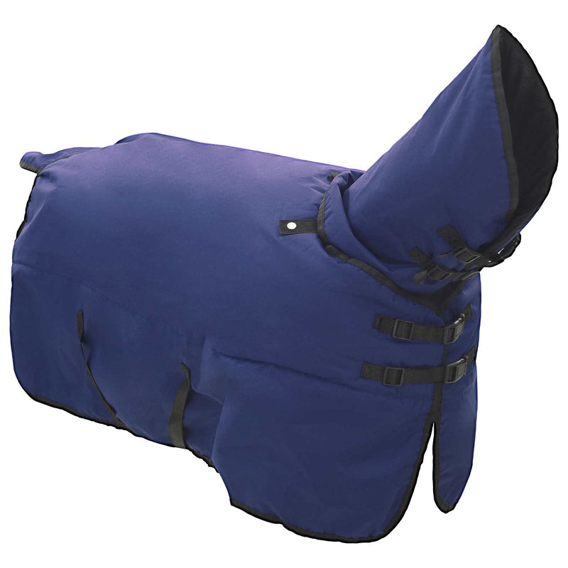 Coperta per Cavalli Blu navy 165 cm Poliestere