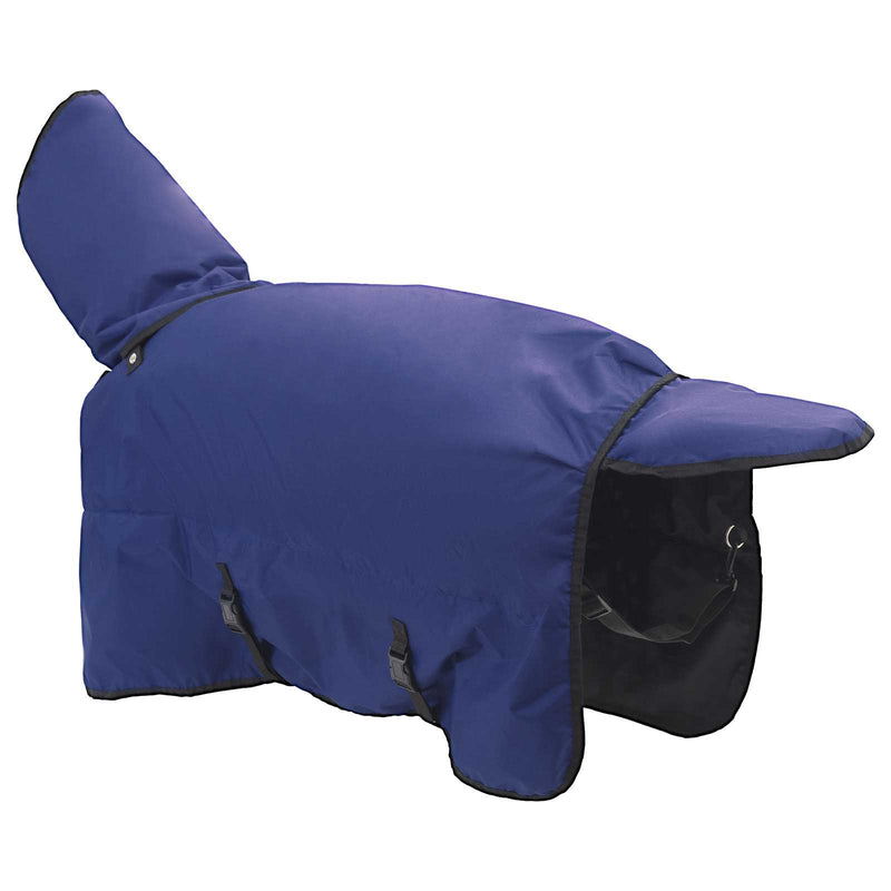 Coperta per Cavalli Blu navy 165 cm Poliestere