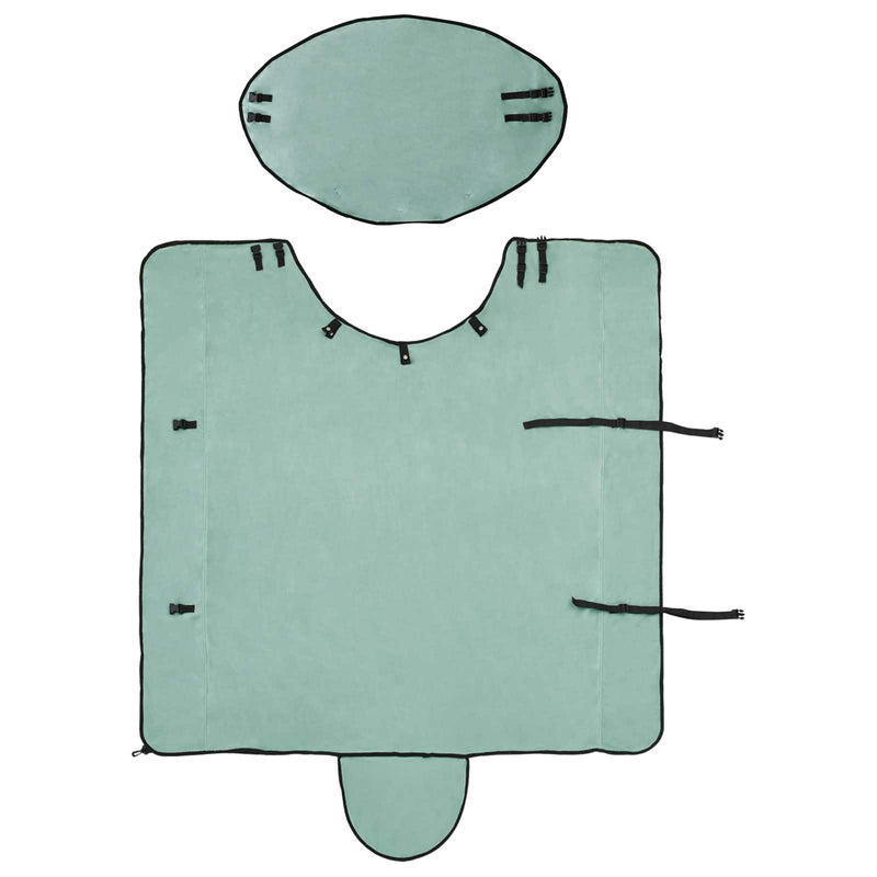 Coperta per Cavalli Verde 155 cm Fleece in poliestere