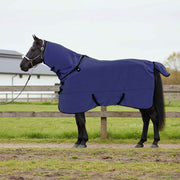 Coperta per Cavalli Blu navy 145 cm Fleece in poliestere
