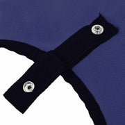 Coperta per Cavalli Blu navy 165 cm Fleece in poliestere