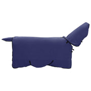 Coperta per Cavalli Blu navy 165 cm Fleece in poliestere