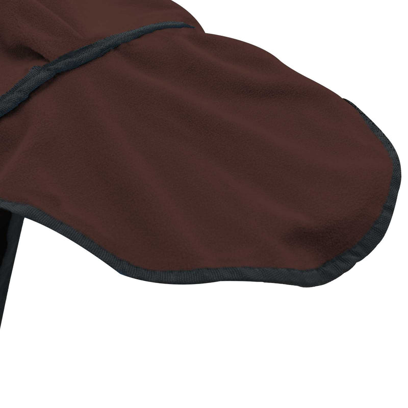 Coperta per Cavalli Marrone Scuro 135 cm Felpa in pile