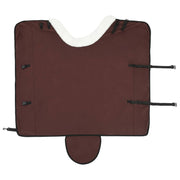 Coperta per Cavalli Marrone Scuro 135 cm Felpa in pile