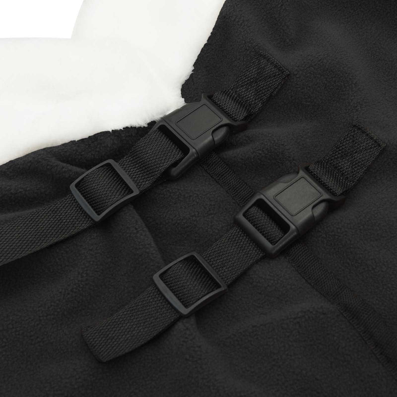 Coperta per Cavalli Nero 85 cm Felpa in pile