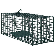 Trappola per animali Verde 31 x 13 x 12cm Acciaio