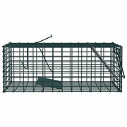 Trappola per animali Verde 31 x 13 x 12cm Acciaio