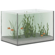 Acquario con archiviazione Trasparente 30 x 20 x 20 cm Vetro