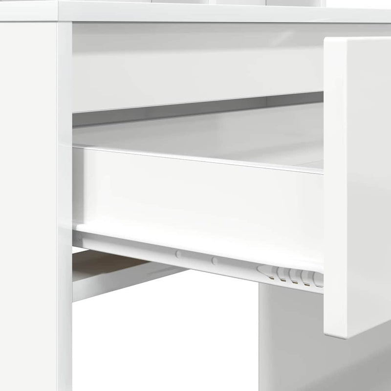 Tavoli da Trucco per Camera da Letto Bianco Lucido