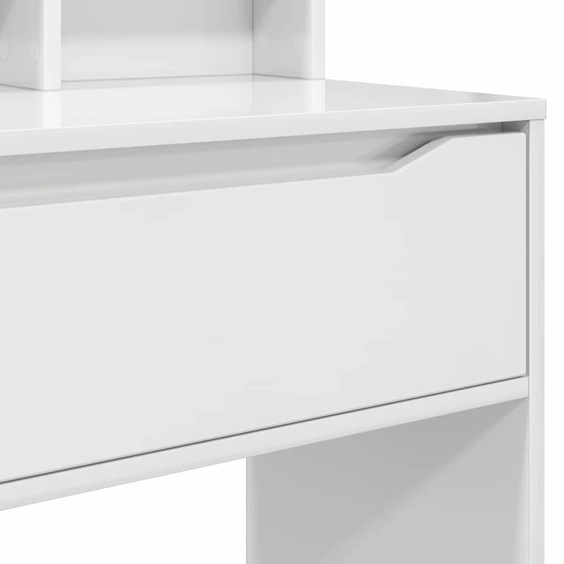 Tavoli da Trucco per Camera da Letto Bianco Lucido