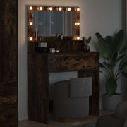 Tavoli da Trucco per Camera da Letto Rovere Fumo