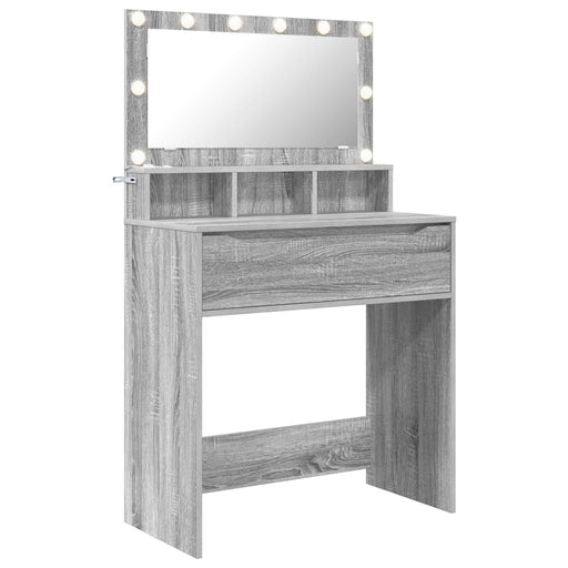 Tavoli da Trucco per Camera da Letto Sonoma grigio