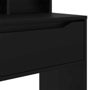 Tavoli da Trucco per Camera da Letto Nero 80 x 39,6 x 135 cm