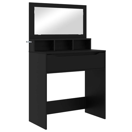 Tavoli da Trucco per Camera da Letto Nero 80 x 39,6 x 135 cm