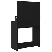 Tavoli da Trucco per Camera da Letto Nero 80 x 39,6 x 135 cm