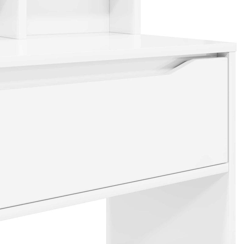 Tavoli da Trucco per Camera da Letto Bianco Lucido