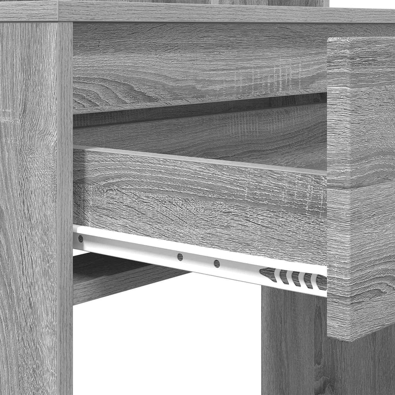 Tavoli da Trucco per Camera da Letto Grigio Sonoma