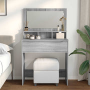 Tavoli da Trucco per Camera da Letto Grigio Sonoma