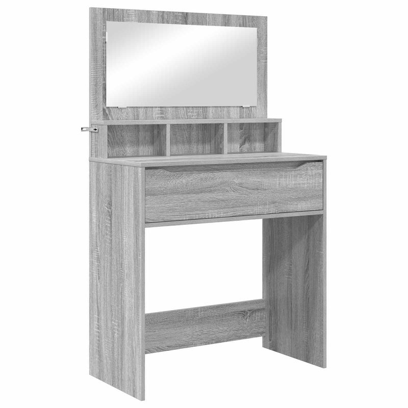 Tavoli da Trucco per Camera da Letto Grigio Sonoma